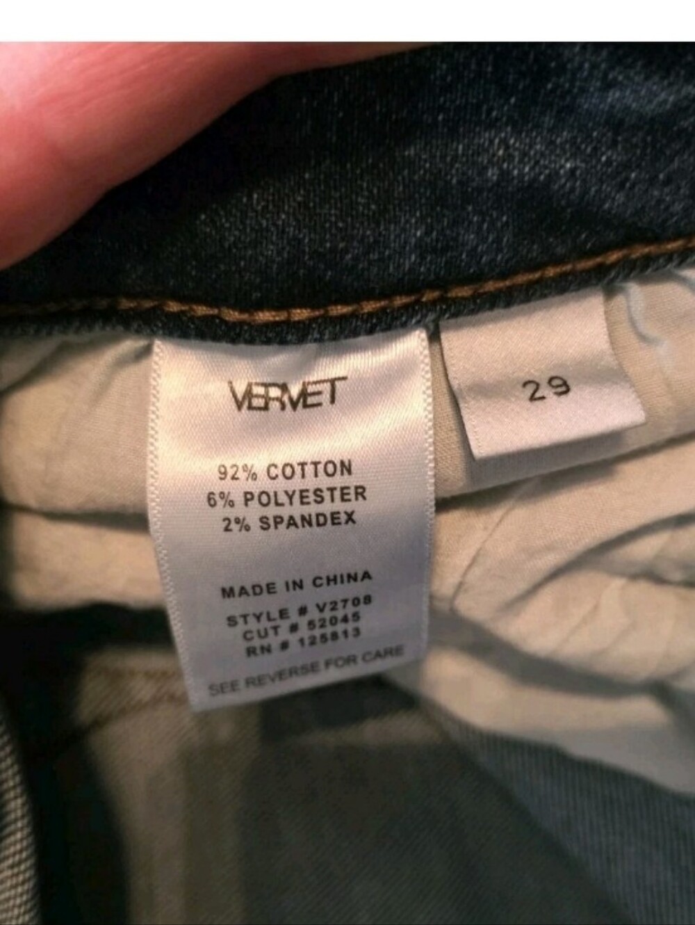 Vervet Blue Jeans Size 29 Casual - Picture 8 of 8